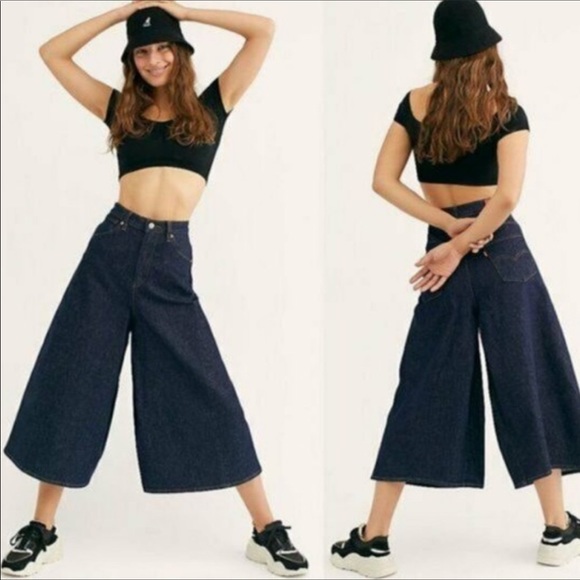Levi's Denim - Levi’s jeans.  Cropped & flared